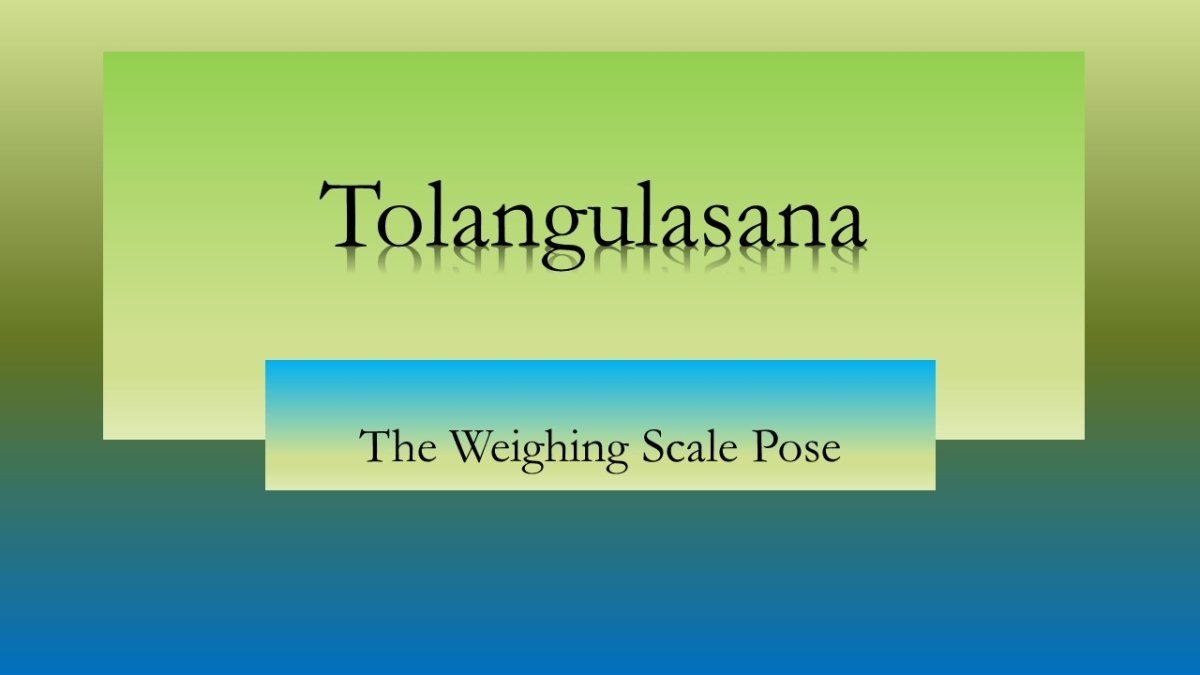 Tolangulasana