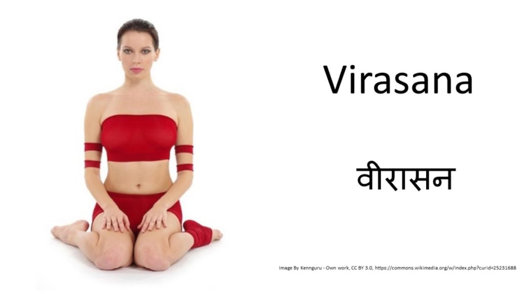 Virasana Hero Pose